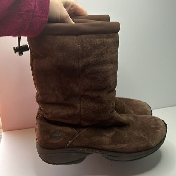 Merrell Primo Chill Massif Chocolate Leather Boots - Picture 2 of 8